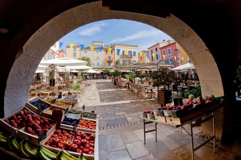 Valbonne outdoor market