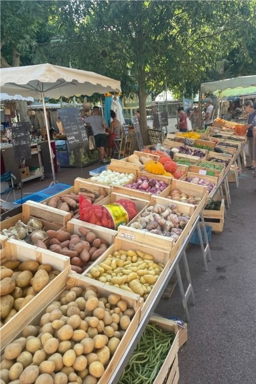 French market produce