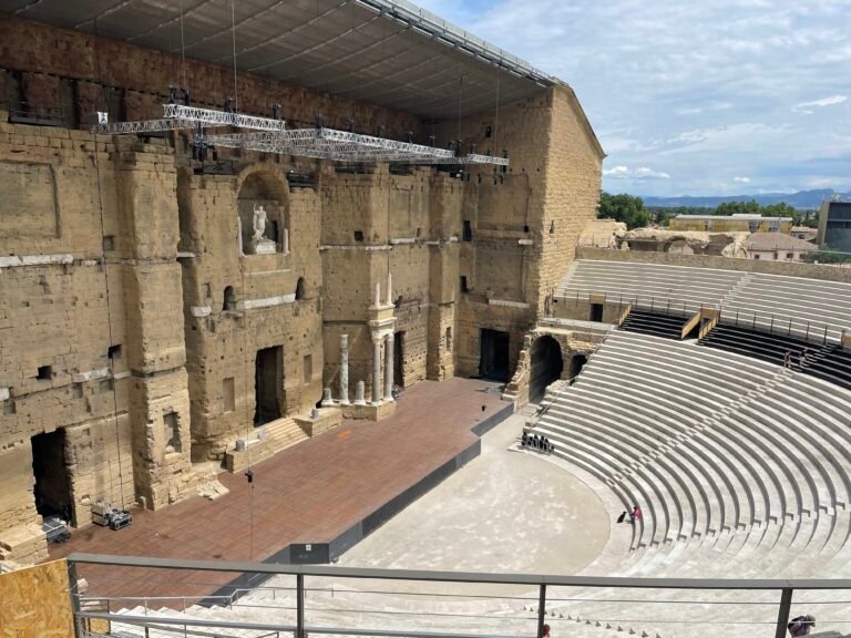The Roman theater in Orange, France