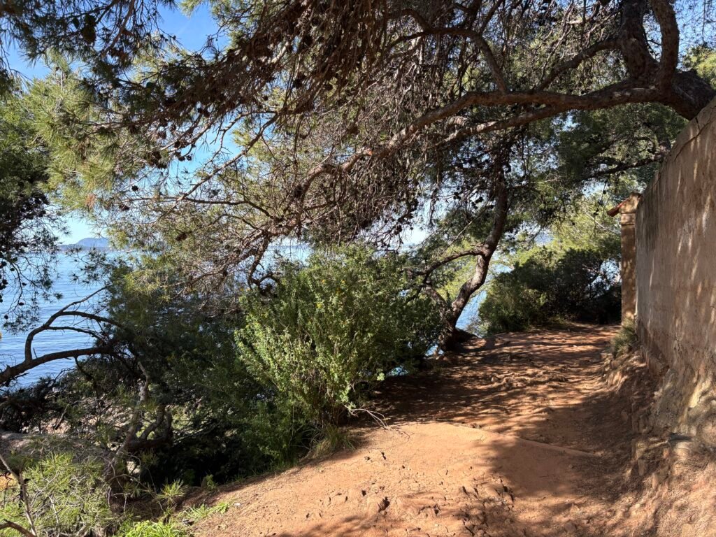 Coastal path at Le Pradet