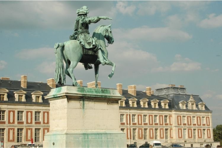 Louis XIV sculpture