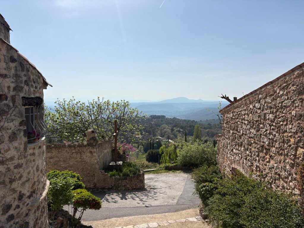 A view from Tourtour, France